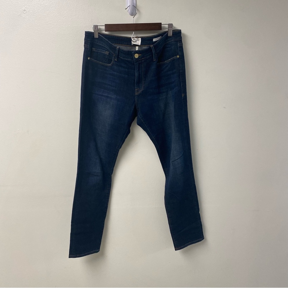 Frame Le‎ Garçon Slim Boyfriend Jean Dark Wash Size 31